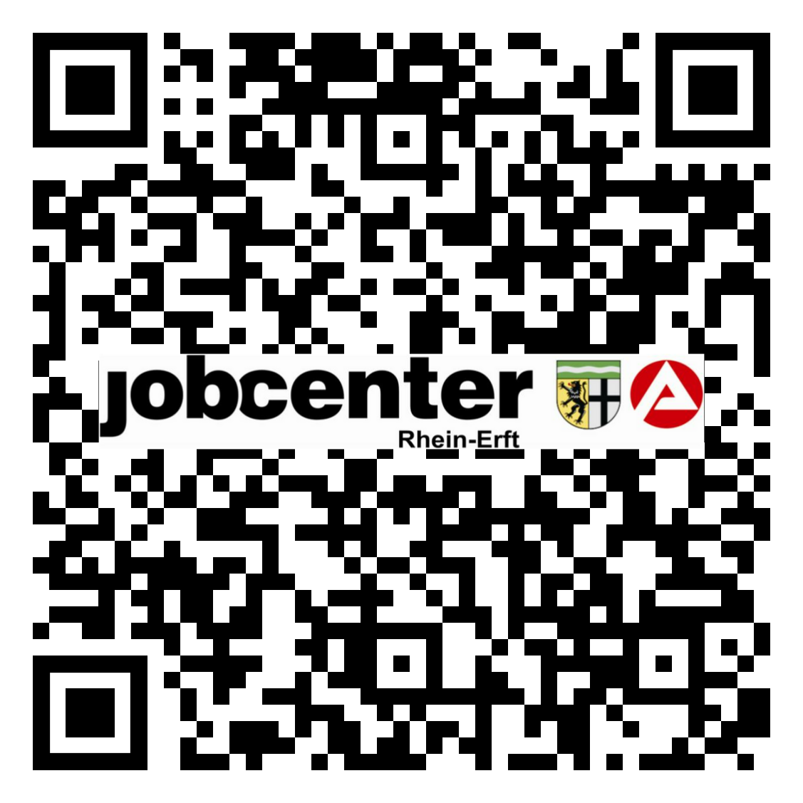 QR-Code zur Jobcenter-App